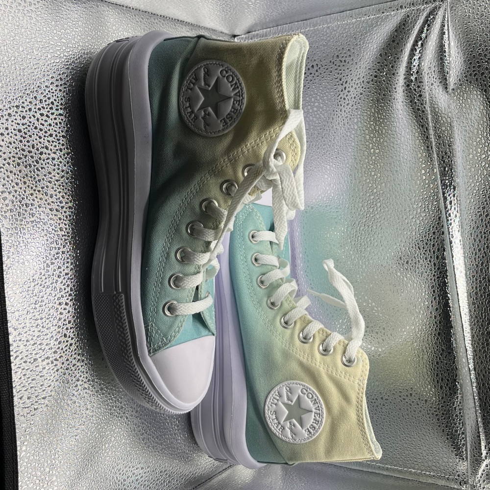 Converse Women's Sneakers - Mint and Cream - Picture 6 of 6
